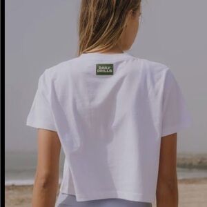 Daily Drills Trucker Tee in White